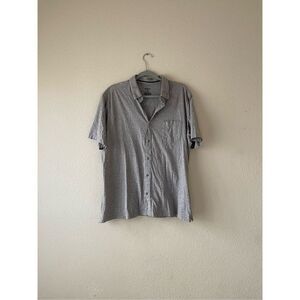 Kuhl mens organic‎ cotton short sleeve button down Xl